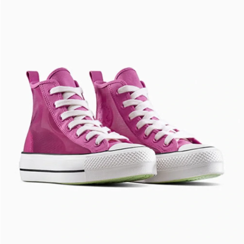 Converse Women's translucent high top W8 - Picture 3 of 8